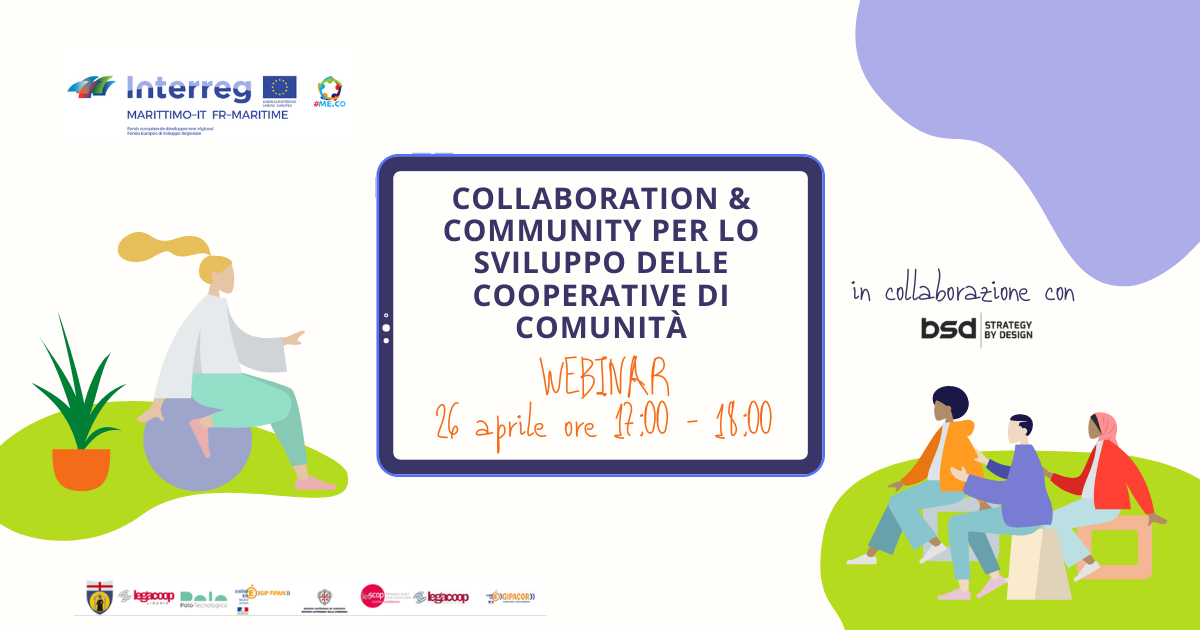 Webinar Sviluppo di cooperative di comunità