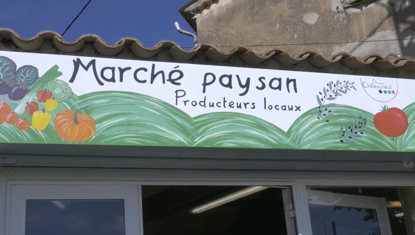 Marché Paysan à Châteauneuf